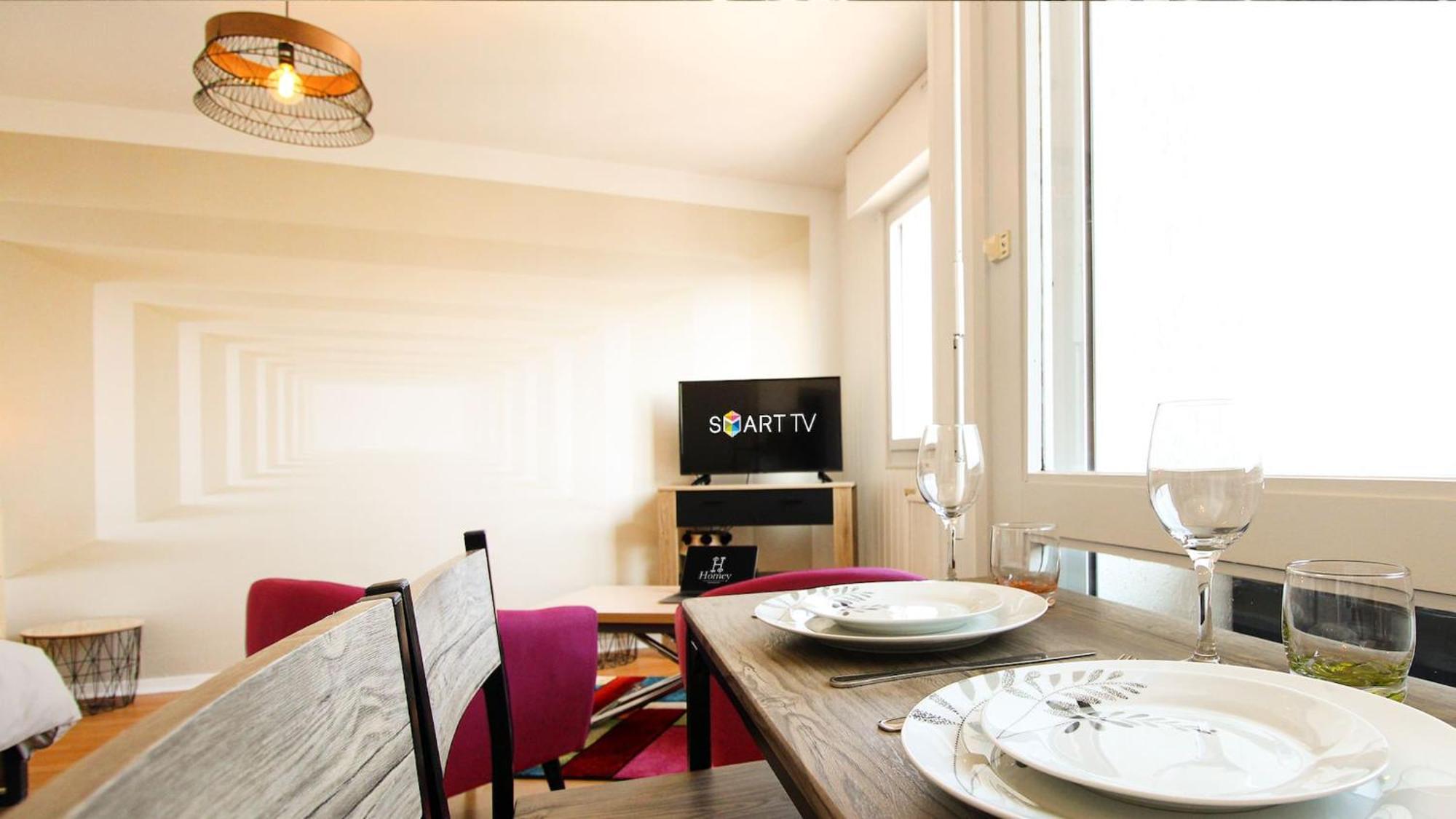 Homey Infinity New/Centre/Proche Geneve 안마스 외부 사진